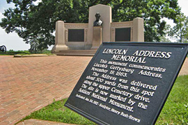 Lincoln Gettysburg Address Memorial, Gettysburg